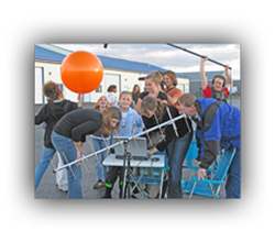 preparing to launch